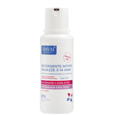 Davaj Gel Intime Pour Filles 3 a 14 ans 250ml