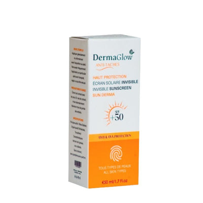 Dermaglow Sun Derma Ecran Invisible Spf50+ 50ml