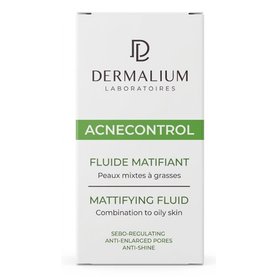 Dermalium Acnecontrol Fluide Matifiant 50ml