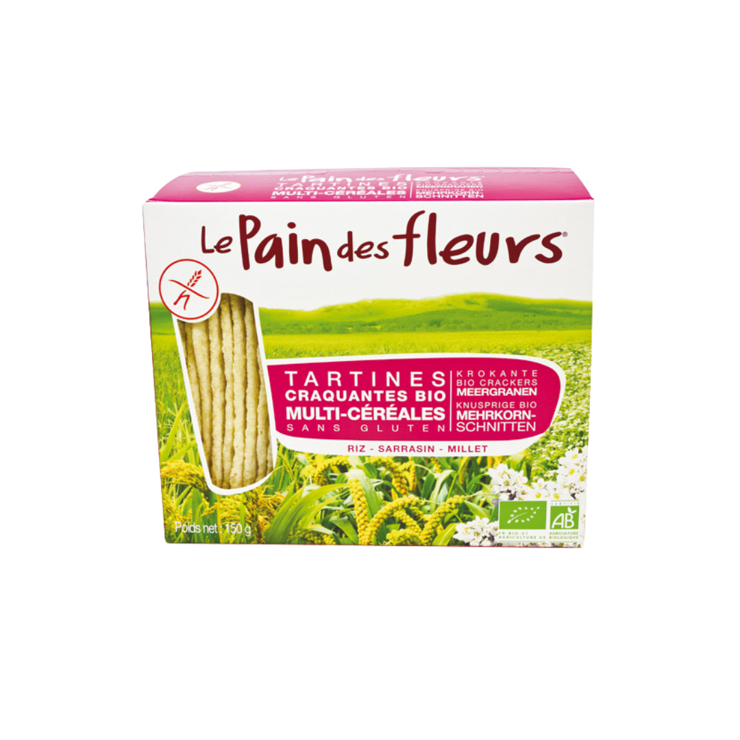 LE PAIN DES FLEURS MULTI-CEREALES 150G