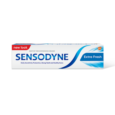 Sensodyne Extra Fresh 50 ml – Dentifrice Dents Sensibles & Fraîcheur Intense