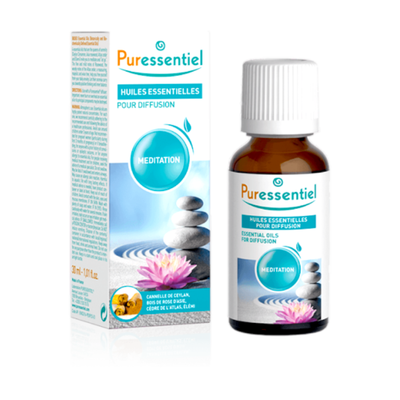 Puressentiel Diffusion Méditation – Relaxation & Apaisement par Huiles Essentielles