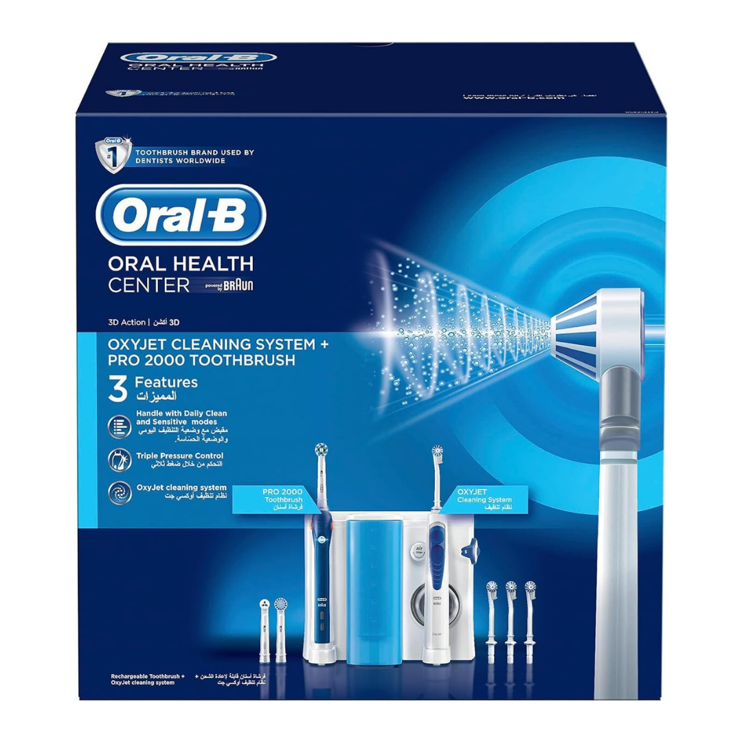 Oral-B Oxyjet Pro 2000 – Brosse à Dents Électrique