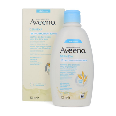 Aveeno Dermexa Daily Emollient Body Wash – 300 ml