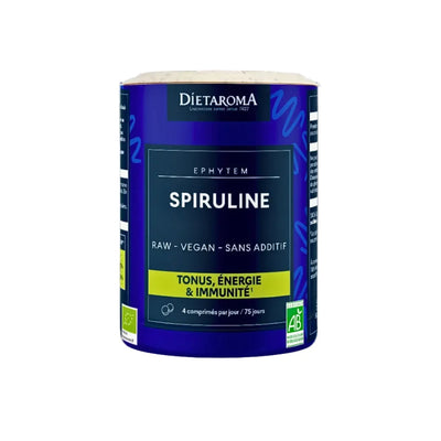 DIETAROMA Spiruline Bio – 300 Comprimés