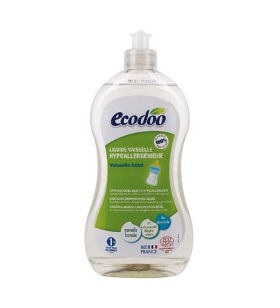 ECODOO LIQUIDE VAISSELLE BEBE HYPOALLERGENIQUE 500ML