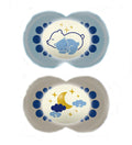 MAM Baby Original +6m Night -2 Sucettes