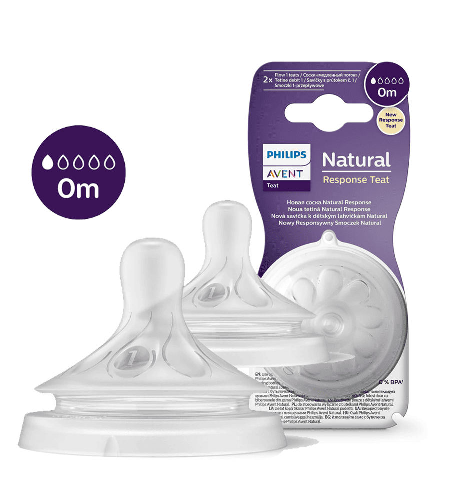Avent 2 Tetines- 0M+ / 1T Scy961/02