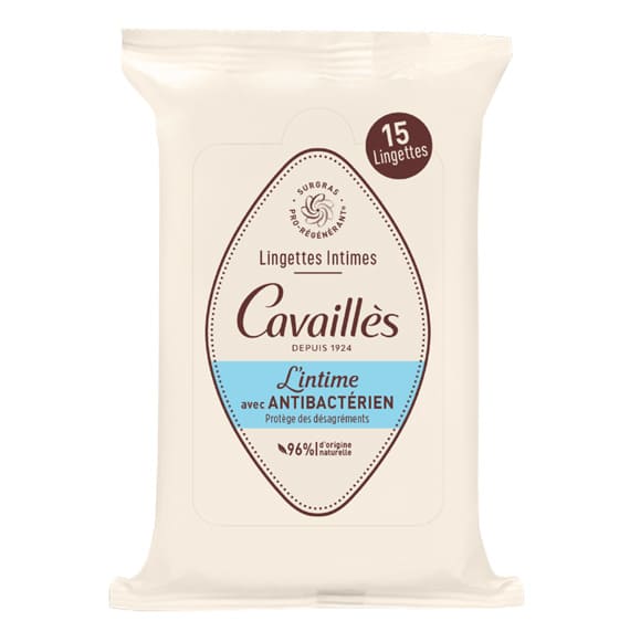 Cavailles Lingettes Antibacterien 15 Unites