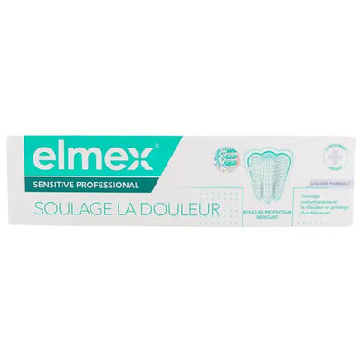 Elmex Dentifrice Sensitive Professionnel Blancheur Soulage La Douleur 75ml