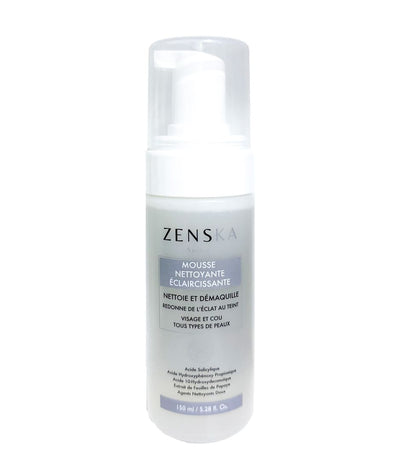 Zenska Mousse Nettoyante Eclaircissante 150 ml