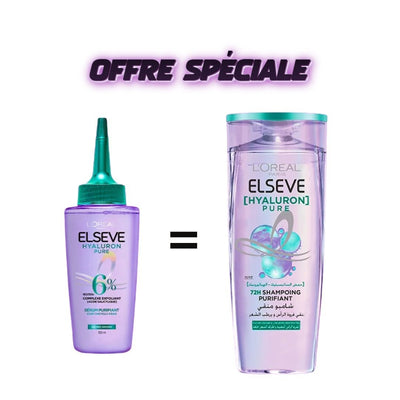 L'Oreal Paris Elseve Hyaluron Pure Serum 100ml + Shampooing 200ml Pack