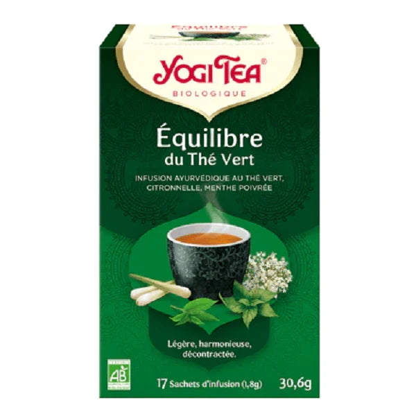 Yogi Tea - EQUILIBRE Du Thé Vert 17 Sachets