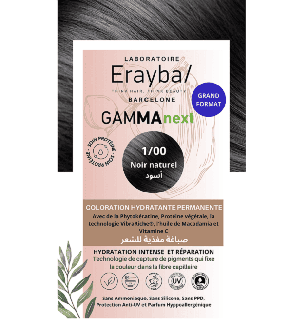 Erayba Gamma Next 1/00 Noir Naturel