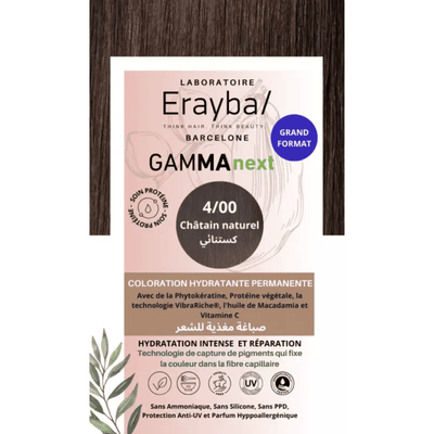 Erayba Gamma Next Color 4.00 Chatain Naturel 100Ml