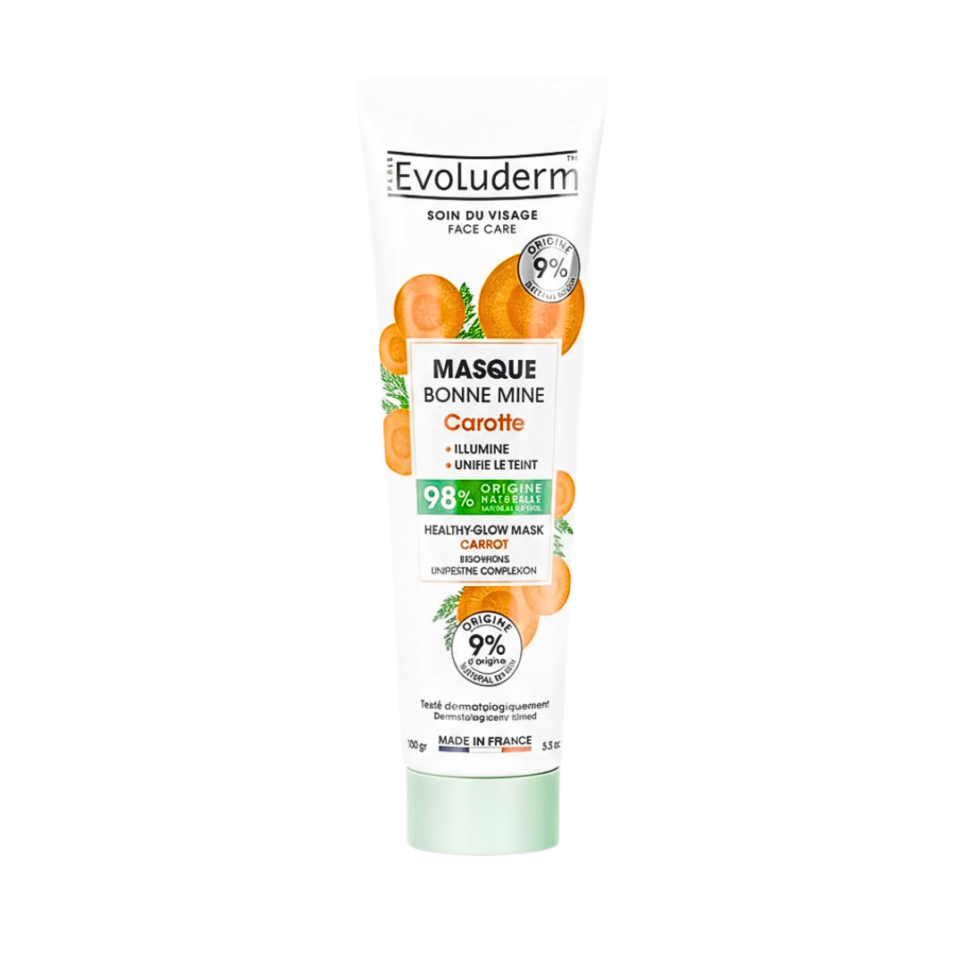 Evoluderm Masque Bonne Mine Carotte 150g
