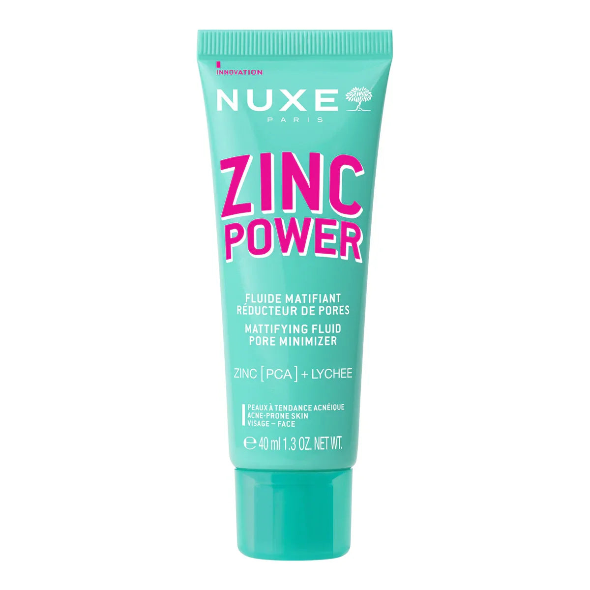 Nuxe Zinc Power Fluide Matifiant Reducteur De Pores 40 ml