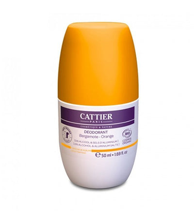 Cattier Déodorant Roll-on Fraicheur Agrume 50ml