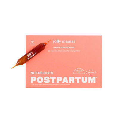 JOLLY MAMA HAPPY POSTPARTUM 20 AMPOULES NUTISHOTS POSTPARTUM