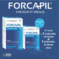 Forcapil Pack Fortifiant 180 Gélules - Fortifiant 60 Gélules Offert
