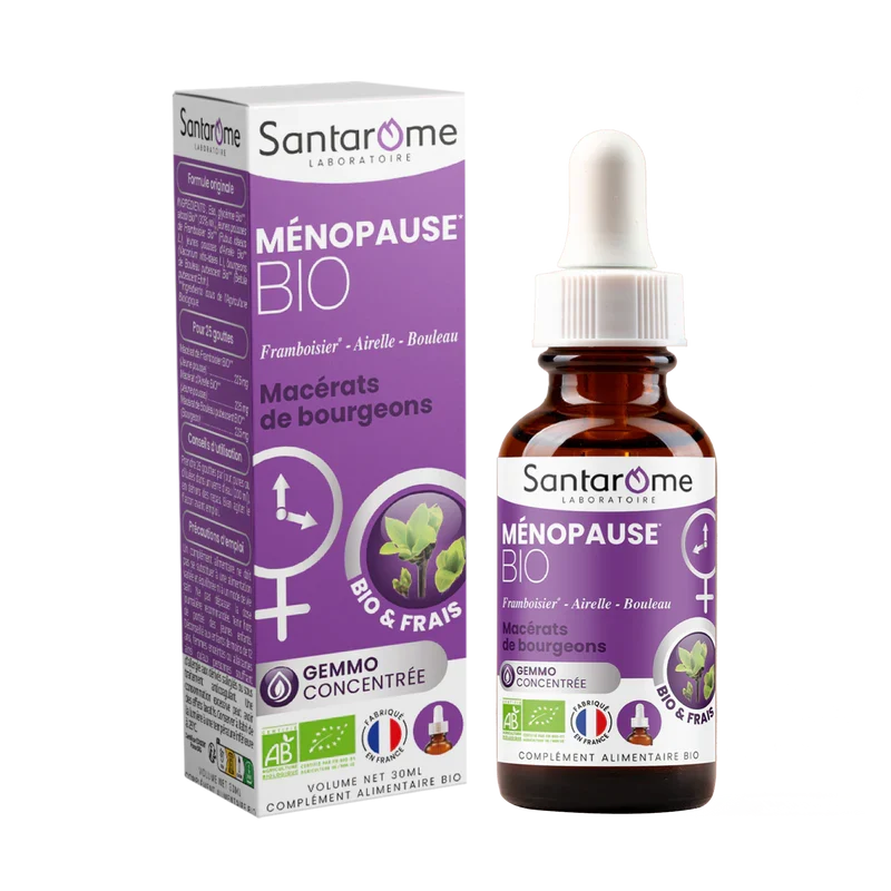 SANTAROME MENOPAUSE BIO Macérat de bourgeons 30 ML