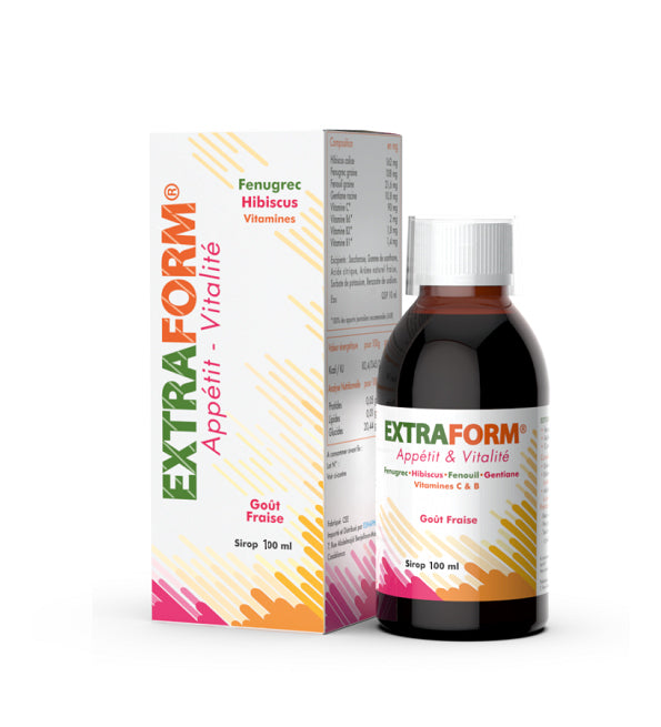 EXTRALEVURE Extraform Sirop 100Ml