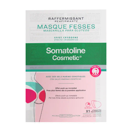 Somatoline Raffermissant Fesses Masque Tissu Effet Push-Up