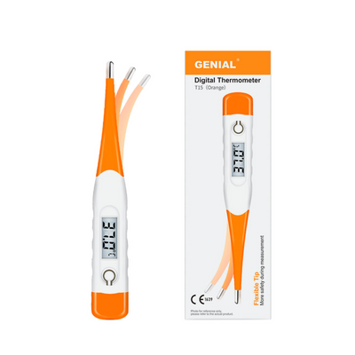 Genial Thermometre Flexible T15SC orange