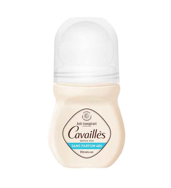 Cavailles Déo Absorb+ Sans Parfum 48H Roll-On 50Ml
