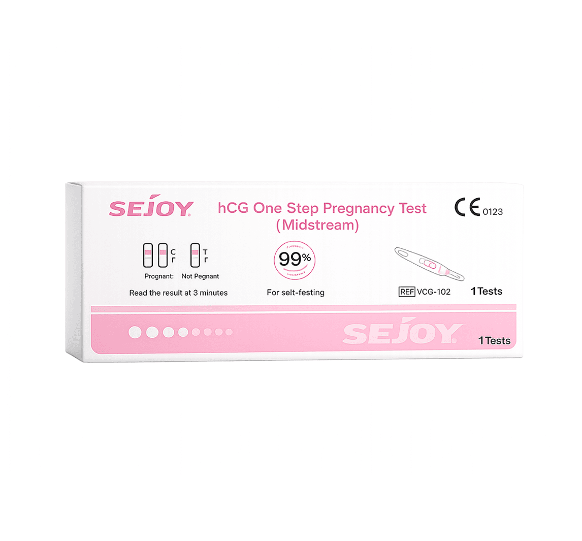 Sejoy Hcg One Step Test De Grossesse De 1 Tests