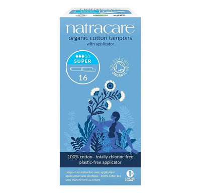 Natracare Tampons Super Avec Applicateur 16 U