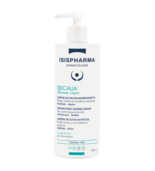 Isispharma Secalia Shower Cream Crème De Douche Nourrissante 400Ml