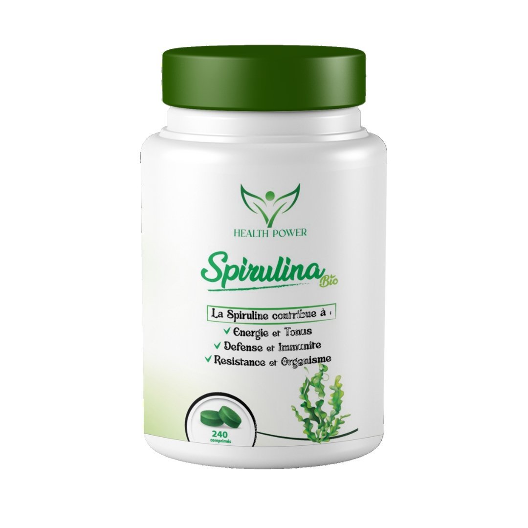 Health Power Spirulina 240 Comprimes
