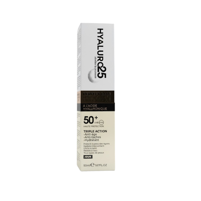 Hyaluro25 Ecran Solaire Fluide Invisible spf50+ 50ml