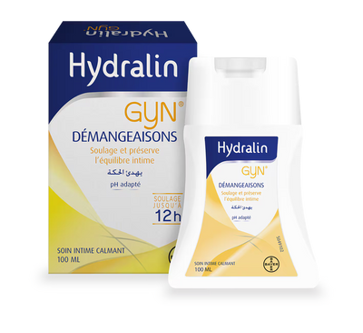 hydralin gyn démangeaisons Soulage et préserve 12h 100ml