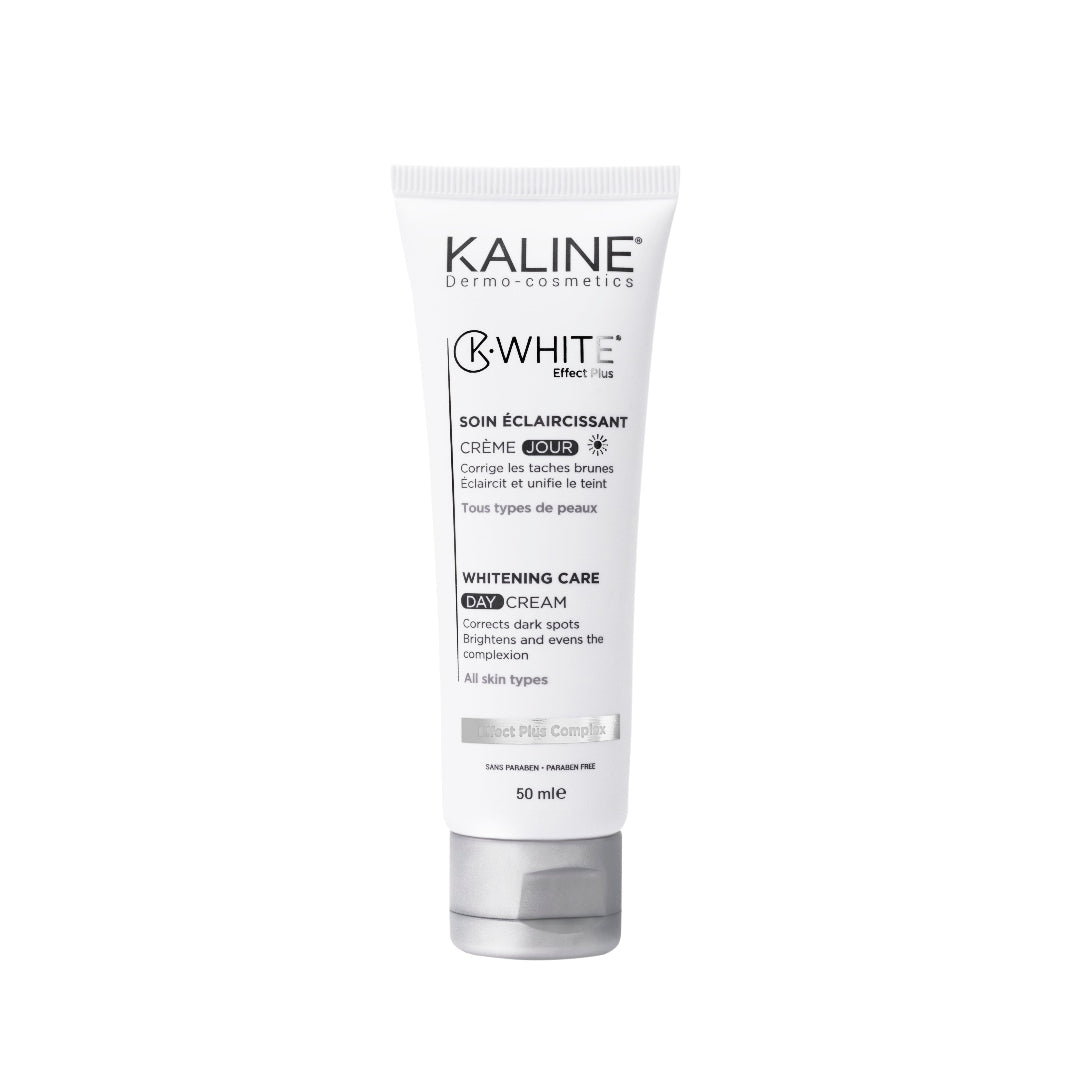 KALINE K-White Crème Jour Éclaircissante 50ml – Soin unifiant et illuminateur + Miroir offert
