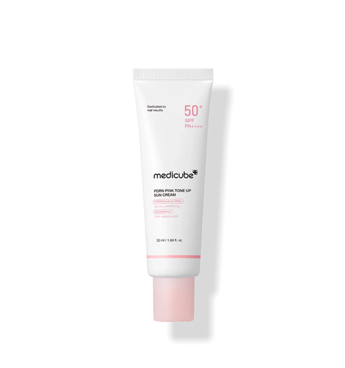 MEDICUBE PDRN Pink Tone Up Sunscreen SPF50+ PA++++ 50ml