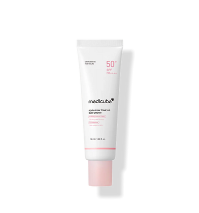 MEDICUBE PDRN Pink Tone Up Sunscreen SPF50+ PA++++ 50ml