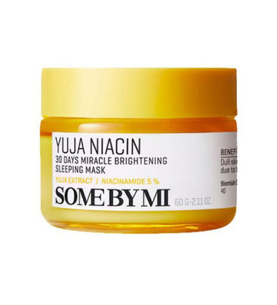 Somebymi Yuja Niacin 30 Days Miracle Brightening Sleeping Mask 60 G