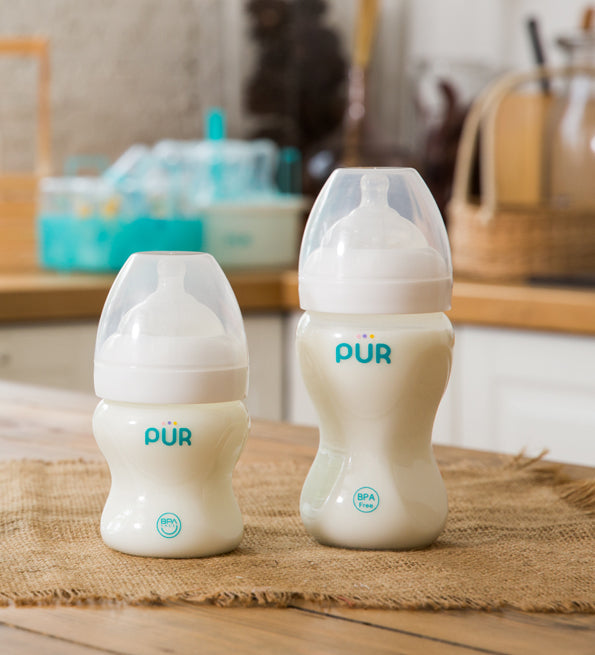 Pür Biberon Advanced Plus Wide Neck Bottle 250 ml 9812
