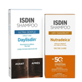 Isdin Shampoing Ultra Gentle 400ml +Shampoing Dry Dandruff  200ml Pack