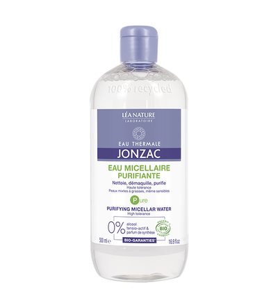 JONZAC EAU THERMALE PURE EAU MICELLAIRE PURIFIANTE 500ml