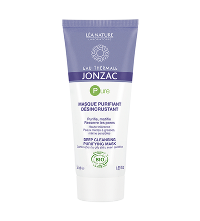 JONZAC EAU THERMALE PURE MASQUE PURIFIANT DÉSINCRUSTANT 50 ml