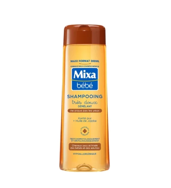Mixa Bébé Shampoing Démêlant Très Doux Karité 300 ML
