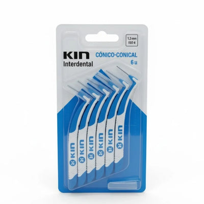 Kin Brossettes Interdentaires 1.3 mm x6 – Nettoyage Précis & Gencives Saines