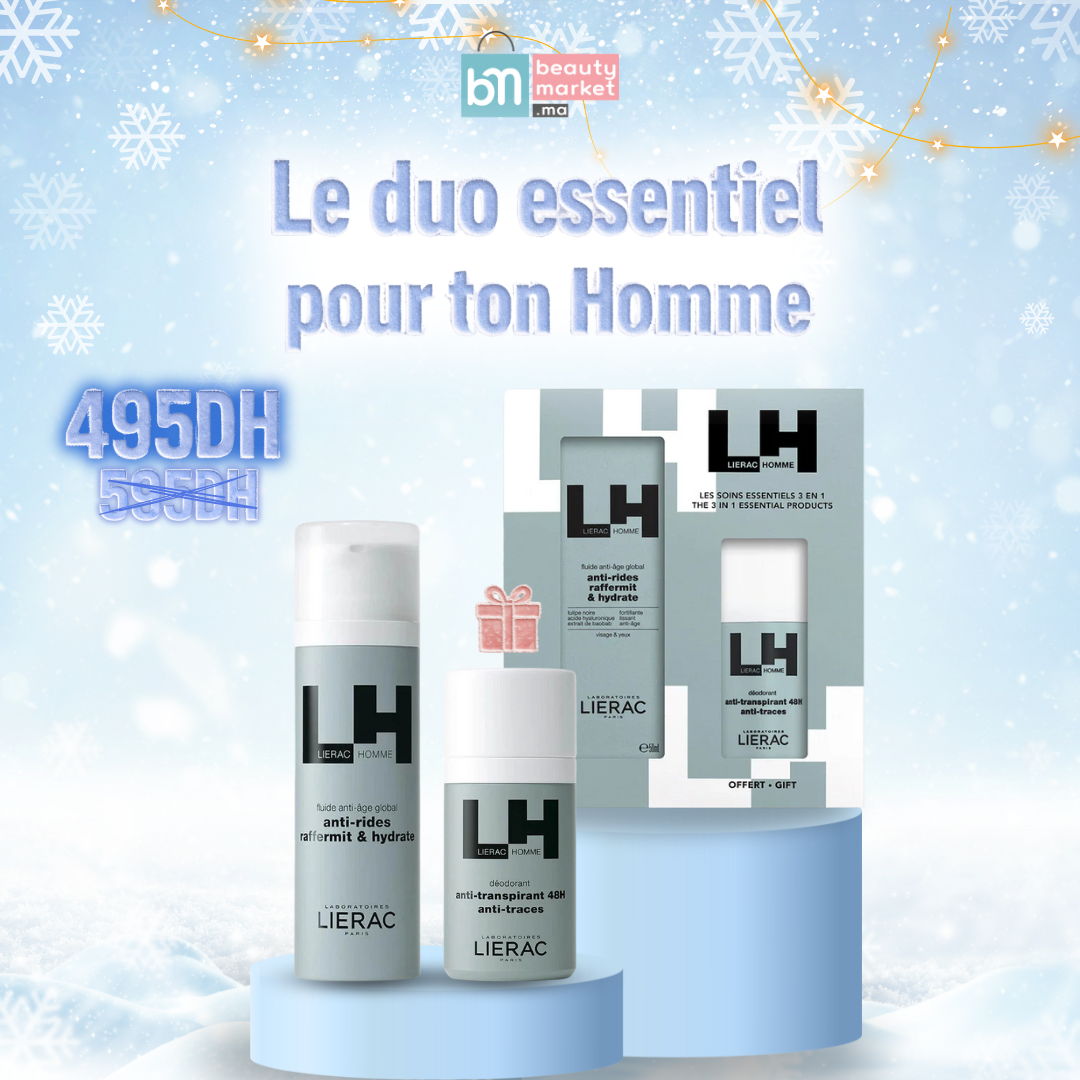 Lierac Coffret Homme Fluide Anti-Âge - Déodorant OFFERT