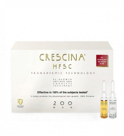 Crescina HFSC Transdermic Complete Treatment 200 Man 10+10FL