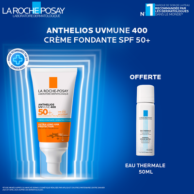 La roche posay anthelios ultra crème invisible spf 50+ 50ml - Eau thermale 50 ml Offerte