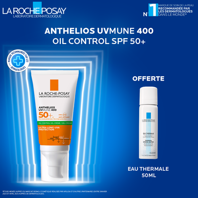La Roche-Posay Anthelios Oil Control Invisible SPF50+ Peau M à G Acnéique 50ml
