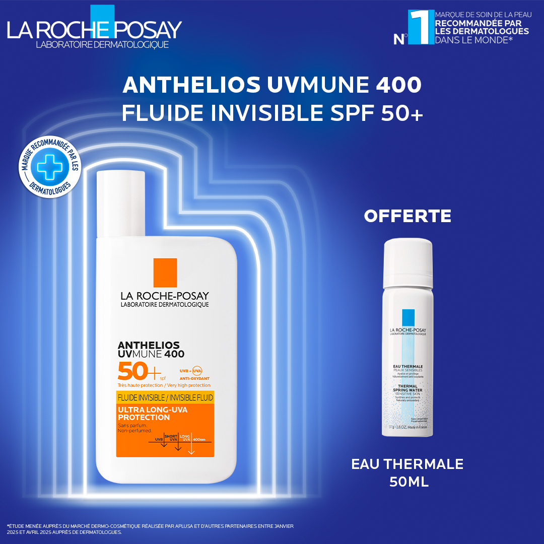 La Roche-Posay anthelios shaka fluide UVMUNE 400+ SPF50